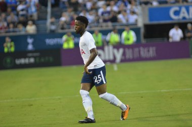 Paris Saint-Germain, Tottenham Hotspur 'a karşı 22 Temmuz 2017' de Orlando Florida 'daki Citrus Bowl' da.  