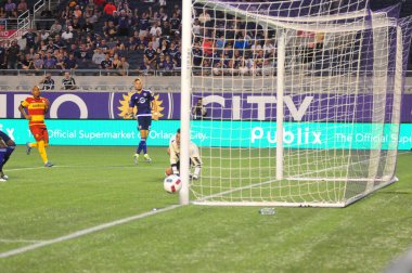 Orlando City SC, 29 Haziran 2016 'da Orlando Florida' daki Kamp Dünyası Stadyumu 'nda Fort Lauderdale Strikers' a ev sahipliği yaptı..