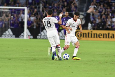 Orlando City 14 Temmuz 2018 'de Florida Exploria Stadyumu' nda Toronto FC 'ye ev sahipliği yaptı. Fotoğraf: Marty Jean-Louis