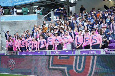 Orlando Florida Exploria Stadyumu 'ndaki 2019 Tedavi Kupası 21 Aralık 2019 Georgia Southern Eagles' a karşı Liberty Flames.