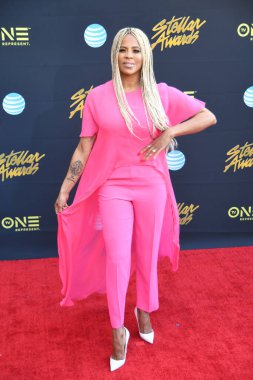 24 Mart 2018 Cumartesi günü Las Vegas 'taki Orleans Resort' ta düzenlenen 33. Yıldız Ödülleri Kırmızı Halı sırasında ünlüler.