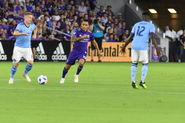 Orlando City 26 Temmuz 2018 'de Florida Exploria Stadyumu' nda NYC FC 'ye ev sahipliği yaptı. Fotoğraf: Marty Jean-Louis
