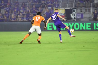 Orlando City SC, 22 Eylül 2018 'de Florida Exploria Stadyumu' nda Houston Dynamo 'yu ağırladı..