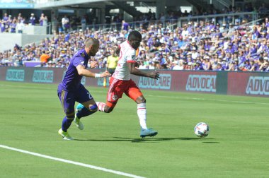 Orlando City SC, 9 Nisan 2019 'da Orlando, Florida' daki Citrus Bowl 'da New York Red Bulls' a ev sahipliği yapıyor..  