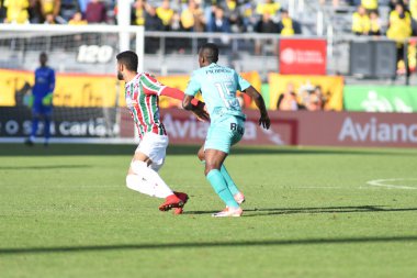 Fluminense, Florida Kupası 'nda 15 Ocak 2018' de Orlando Florida 'da oynanan Spektrum Stadyumu' nda Barcelona SC 'ye karşı..  