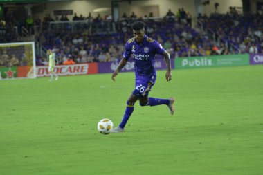 Orlando City SC, 22 Eylül 2018 'de Florida Exploria Stadyumu' nda Houston Dynamo 'yu ağırladı..
