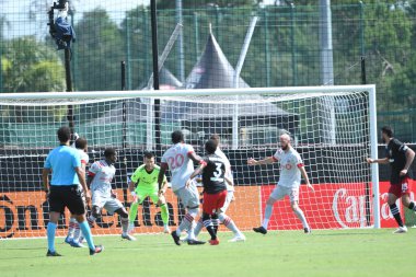 Toronto FC, 13 Temmuz 2020 tarihinde Orlando Florida 'da düzenlenen ESPN Wild World of Sports' ta düzenlenen MLS Back Tournament sırasında D.C. United ile karşı karşıya geldi.. 