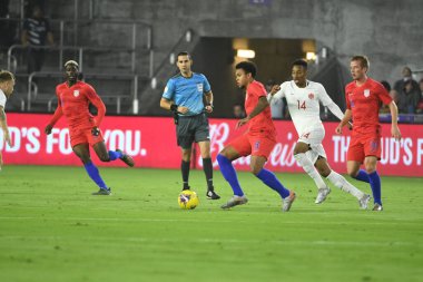 Amerikan Futbol Takımı 15 Kasım 2019 Cuma günü Orlando Florida 'daki Exploria Stadyumu' nda oynanan Concacaf Uluslar Ligi karşılaşmasında Kanada 'ya ev sahipliği yapmaktadır.