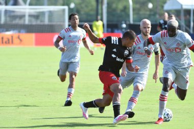 Toronto FC, 13 Temmuz 2020 tarihinde Orlando Florida 'da düzenlenen ESPN Wild World of Sports' ta düzenlenen MLS Back Tournament sırasında D.C. United ile karşı karşıya geldi.