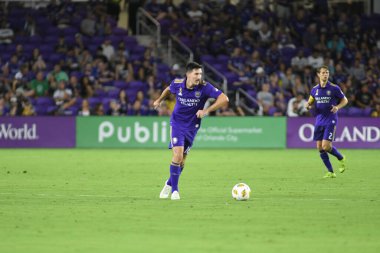 Orlando City SC, 22 Eylül 2018 'de Florida Exploria Stadyumu' nda Houston Dynamo 'yu ağırladı..