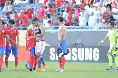 Kosta Rika, Copa America Centenario sırasında Paraguay ile Orlando Florida 'daki Dünya Kampı Stadyumu' nda karşılaştı.. 