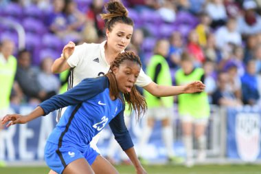 Fransa, 7 Mart 2018 tarihinde Orlando 'daki Orlando City Stadyumu' nda oynanan SheBelives Kupası 'nda Almanya ile karşı karşıya geldi..  