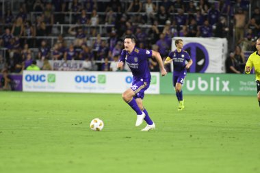 Orlando City SC, 22 Eylül 2018 'de Florida Exploria Stadyumu' nda Houston Dynamo 'yu ağırladı..