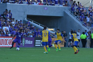 Orlando City 29 Nisan 2017 'de Orlando, Florida' daki Orlando City Stadyumu 'nda Colorado Rapids' e ev sahipliği yaptı.) 