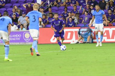 Orlando City 26 Temmuz 2018 'de Florida Exploria Stadyumu' nda NYC FC 'ye ev sahipliği yaptı. Fotoğraf: Marty Jean-Louis