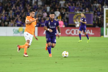 Orlando City SC, 22 Eylül 2018 'de Florida Exploria Stadyumu' nda Houston Dynamo 'yu ağırladı..