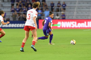 Orland Pride, 25 Ağustos 2018 'de Orlando Florida' daki Exploria Stadyumu 'nda Chicago Red Stars' a ev sahipliği yapıyor..  
