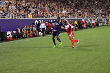 Orlando City SC, 8 Mayıs 2015 'te Florida' daki Kamp Dünyası Stadyumu 'nda Los Angeles Galaksisi' ne ev sahipliği yaptı.. 