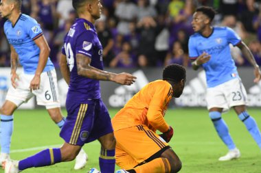 Orlando City 26 Temmuz 2018 'de Florida Exploria Stadyumu' nda NYC FC 'ye ev sahipliği yaptı. Fotoğraf: Marty Jean-Louis