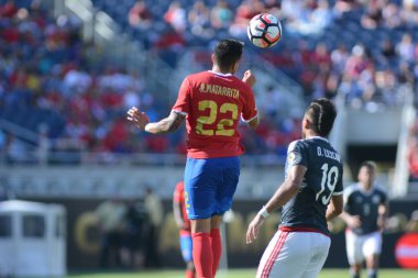 Kosta Rika, Copa America Centenario sırasında Paraguay ile Orlando Florida 'daki Dünya Kampı Stadyumu' nda karşılaştı..