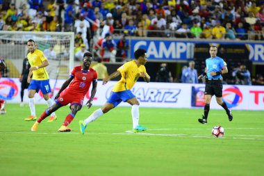 Brezilya, 8 Haziran 2016 tarihinde Orlando Florida 'daki Copa America Centenario' da Haiti ile karşılaştı..
