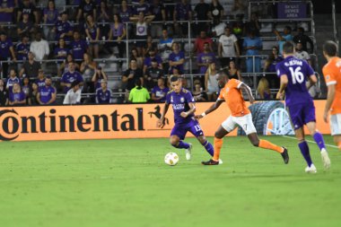 Orlando City SC, 22 Eylül 2018 'de Florida Exploria Stadyumu' nda Houston Dynamo 'yu ağırladı..