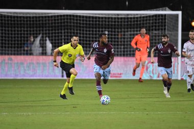 Real Salt Lake, 12 Temmuz 2020 'de Orlando Florida' da düzenlenen MLS Sırt Turnuvası sırasında Colorado Rapids ile karşı karşıya. 