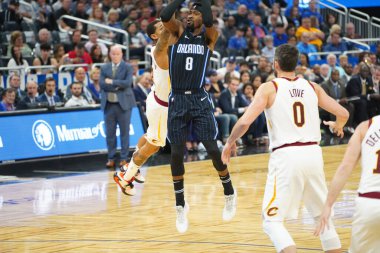 Orlando Magic, Orlando, Florida 'daki sezon açılışında Cleveland Cavaliers' ı Amway Center 'da ağırlıyor..