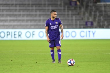Orlando City 20 Şubat 2019 Çarşamba günü Orlando Fl 'daki Orlando City Stadyumu' nda New England 'a ev sahipliği yaptı.