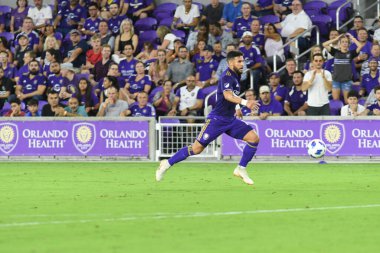 Orlando City 26 Temmuz 2018 'de Florida Exploria Stadyumu' nda NYC FC 'ye ev sahipliği yaptı. Fotoğraf: Marty Jean-Louis