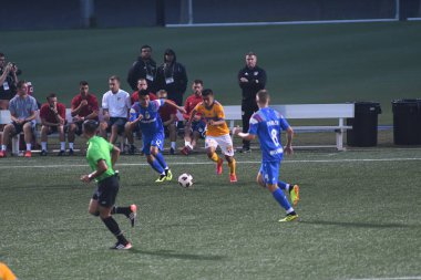 Atlanta United sunucusu Tigres & MLS Homegrown takımları 31 Temmuz 2018 'de Atlanta, Georgia' da düzenlenen MLS All Star haftasında.