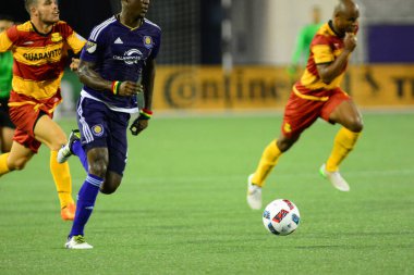 Orlando City SC, 29 Haziran 2016 'da Orlando Florida' daki Kamp Dünyası Stadyumu 'nda Fort Lauderdale Strikers' a ev sahipliği yaptı..