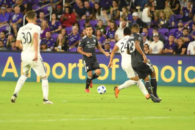 Orlando City 21 Nisan 2018 'de Orlando Florida' daki Exploria Stadyumu 'nda San Jose depremlerine ev sahipliği yaptı..  