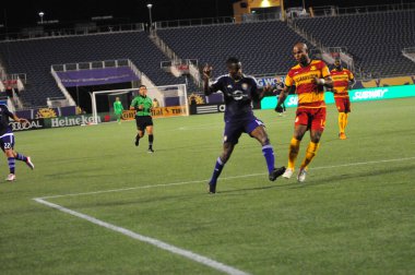 Orlando City SC, 29 Haziran 2016 'da Orlando Florida' daki Kamp Dünyası Stadyumu 'nda Fort Lauderdale Strikers' a ev sahipliği yaptı..