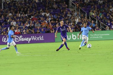 Orlando City 26 Temmuz 2018 'de Florida Exploria Stadyumu' nda NYC FC 'ye ev sahipliği yaptı. Fotoğraf: Marty Jean-Louis