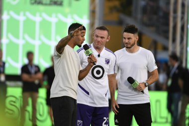 30 Temmuz 2019 'da Orlando Florida' da Disney 'in Vahşi Spor Dünyası' nda MLS All-Star Yetenek Yarışması. 
