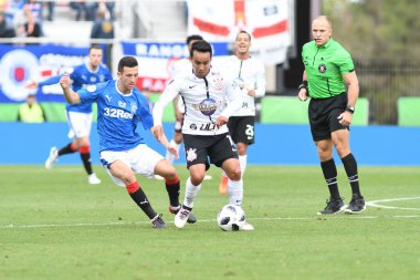 13 Ocak 2018 'de Orlando Florida' daki Spektrum Stadyumu 'nda düzenlenen Florida Kupası' nda Korucular Corinthianlara karşı..