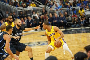 Orlando Magic 11 Aralık 2019 Çarşamba günü Orlando Forida 'daki Amway Center' da Los Angeles Lakers 'a ev sahipliği yaptı..  