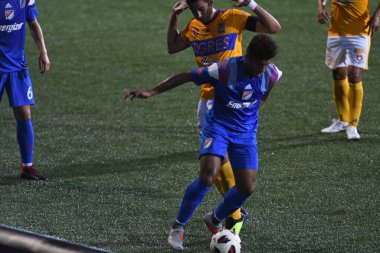 Atlanta United sunucusu Tigres & MLS Homegrown takımları 31 Temmuz 2018 'de Atlanta, Georgia' da düzenlenen MLS All Star haftasında.