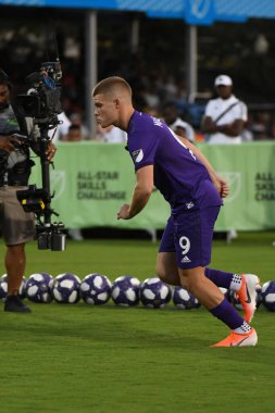30 Temmuz 2019 'da Orlando Florida' da Disney 'in Vahşi Spor Dünyası' nda MLS All-Star Yetenek Yarışması. 