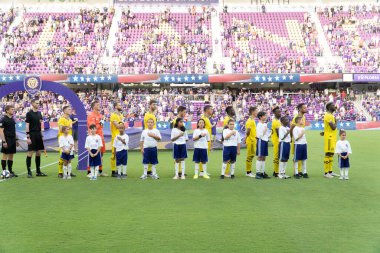 Orlando City, 10 Temmuz 2019 'da Orlando City Stadyumu' nda New York City FC 'ye ev sahipliği yaptı..   