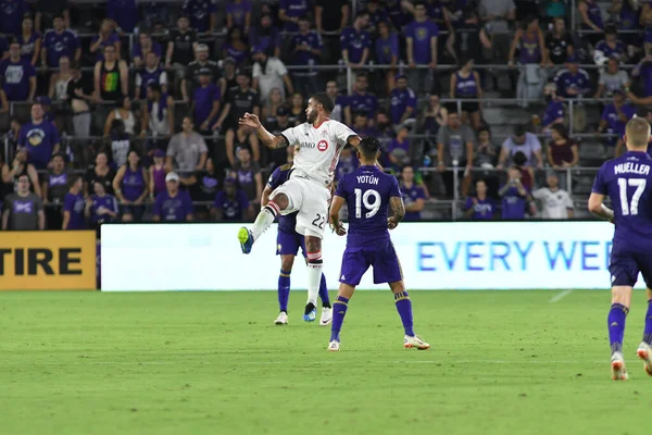 Orlando City 14 Temmuz 2018 'de Florida Exploria Stadyumu' nda Toronto FC 'ye ev sahipliği yaptı. Fotoğraf: Marty Jean-Louis
