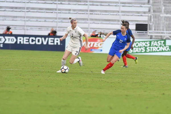 Fransa, 7 Mart 2018 tarihinde Orlando 'daki Orlando City Stadyumu' nda oynanan SheBelives Kupası 'nda Almanya ile karşı karşıya geldi..  