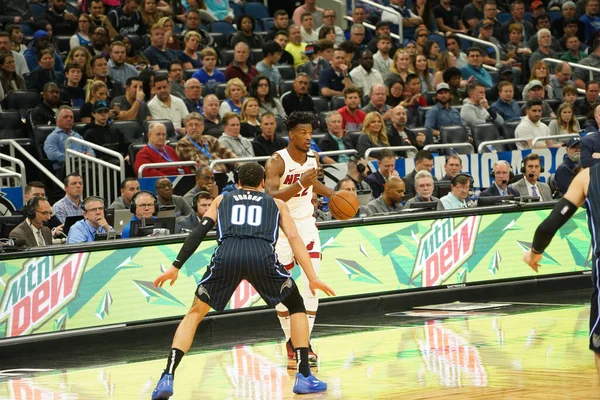 Orlando Magic Värd Miami Heat Amway Center Orlando Florida Lördag — Stockfoto