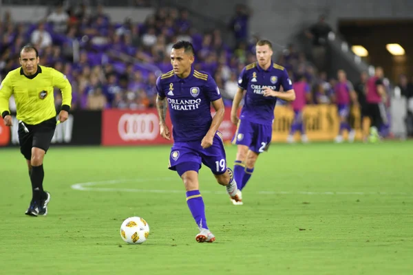 Orlando City SC, 22 Eylül 2018 'de Florida Exploria Stadyumu' nda Houston Dynamo 'yu ağırladı..
