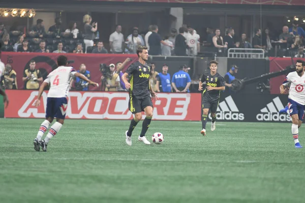 1 Ağustos 2018 tarihinde Atlanta 'daki Mercedez Benz Stadyumu' nda tüm yıldızlar Juventus 'a karşı..