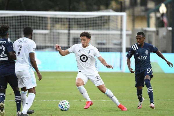 MLS sırasındaki Minnesota United ile karşılaşan Kansas City, 12 Temmuz 2020 tarihinde Orlando Florida 'daki ESPN Vahşi Spor Dünyası' nda düzenlenen turnuvaya geri döndü..  