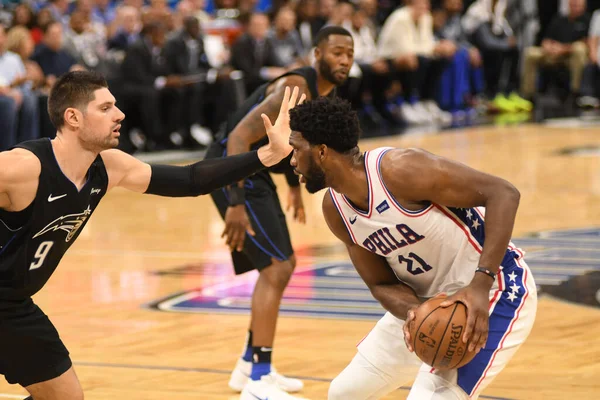 Orlando Magic, Philadelphia 76ers 'ı 14 Kasım 2018' de Orlando Florida 'daki Amway Center' da ağırlıyor..