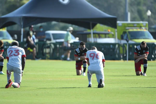 Toronto FC, 13 Temmuz 2020 tarihinde Orlando Florida 'da düzenlenen ESPN Wild World of Sports' ta düzenlenen MLS Back Tournament sırasında D.C. United ile karşı karşıya geldi..  