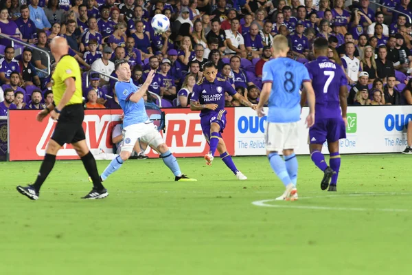 Orlando City 26 Temmuz 2018 'de Florida Exploria Stadyumu' nda NYC FC 'ye ev sahipliği yaptı. Fotoğraf: Marty Jean-Louis